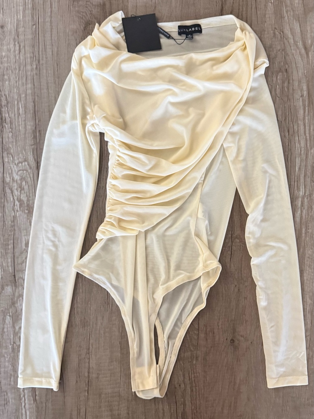 Jluxlabel Draped Bodysuit
